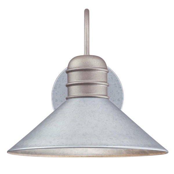 Westinghouse Fixture Wall Outdoor 60W Watts Creek Lantern Galvanized Steel Shade 6360900 - main